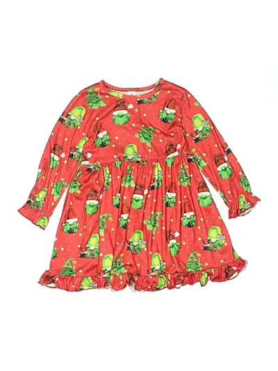 Pre-owned Unbranded Kids' Dress In Red