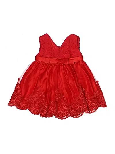 Pre-owned Unbranded Babies' Dress In Red