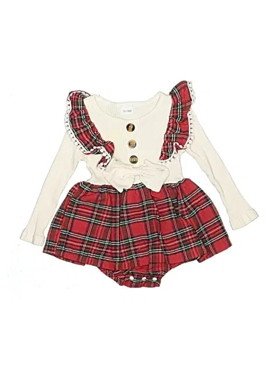 Pre-owned Unbranded Kids' Dress In Red