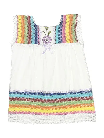 Pre-owned Unbranded Kids' Dress In White