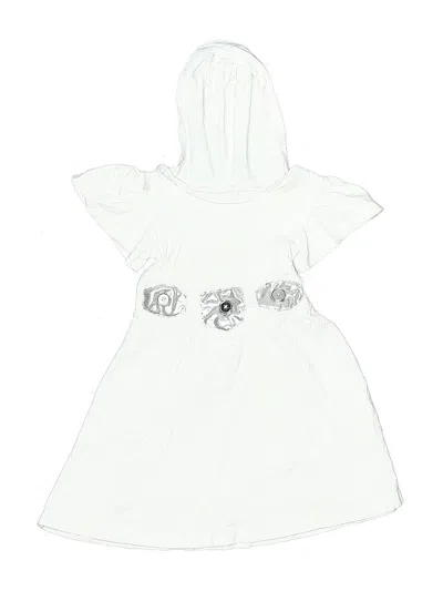 Pre-owned Unbranded Kids' Dress In White