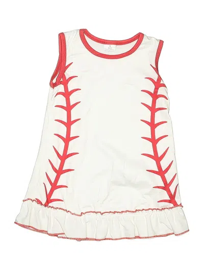 Pre-owned Unbranded Kids' Dress In White