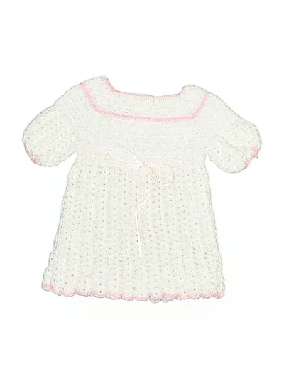Pre-owned Unbranded Kids' Dress In White