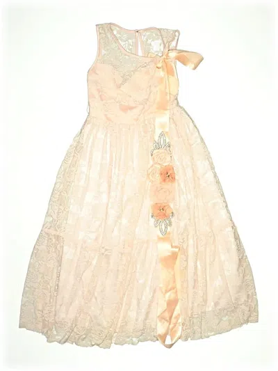 Pre-owned Unbranded Kids' Dress In White