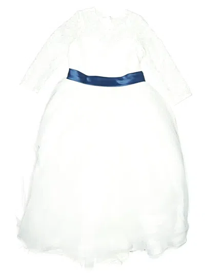 Pre-owned Unbranded Kids' Dress In White
