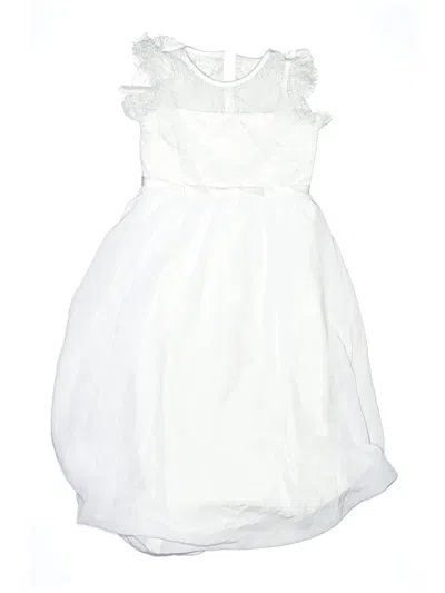 Pre-owned Unbranded Kids' Dress In White