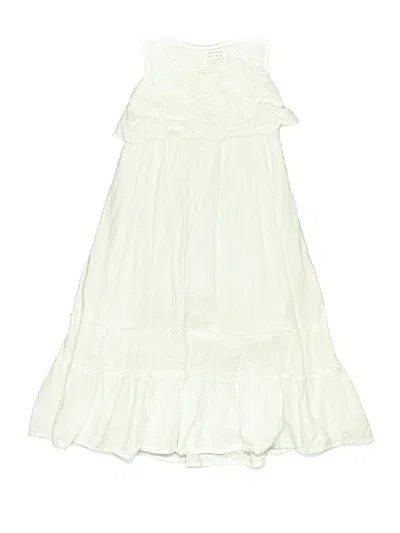 Pre-owned Unbranded Kids' Dress In White