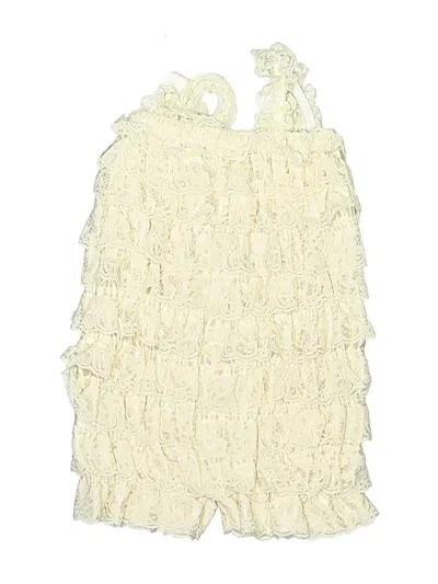 Pre-owned Unbranded Kids' Dress In White
