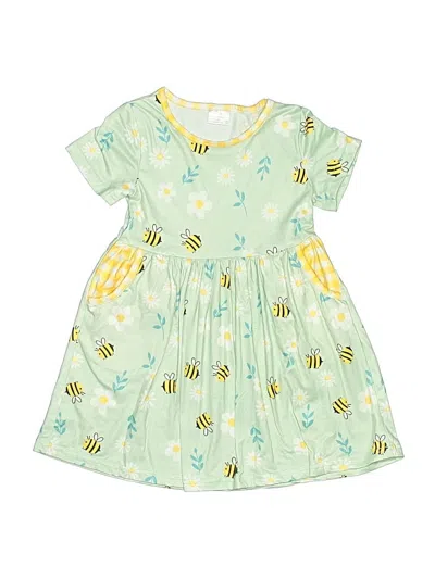 Pre-owned Unbranded Kids' Dress In Yellow