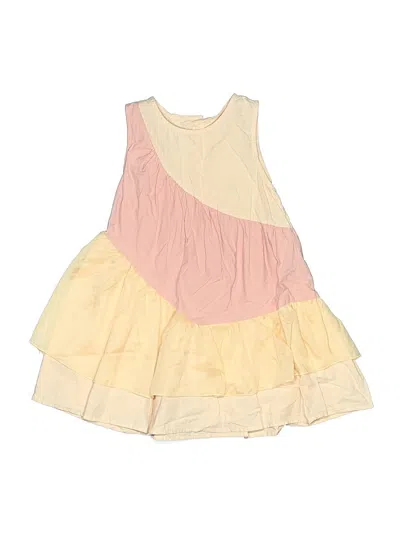 Pre-owned Unbranded Kids' Dress In Yellow