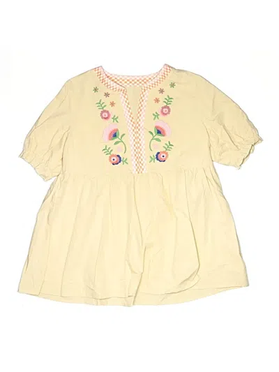 Pre-owned Unbranded Kids' Dress In Yellow