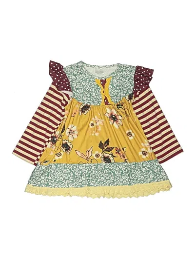 Pre-owned Unbranded Kids' Dress In Yellow