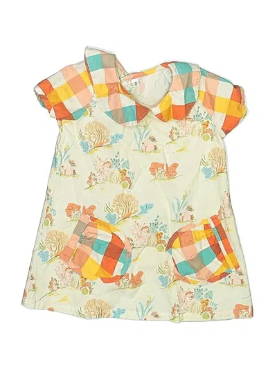 Pre-owned Unbranded Kids' Dress In Yellow