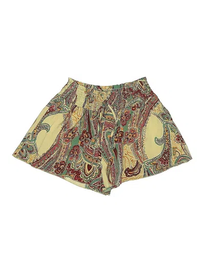 Pre-owned Unbranded Dressy Shorts In Brown