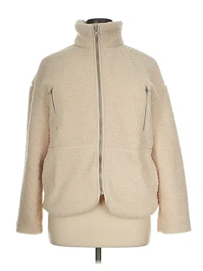 Pre-owned Unbranded Faux Fur Jacket In Ivory