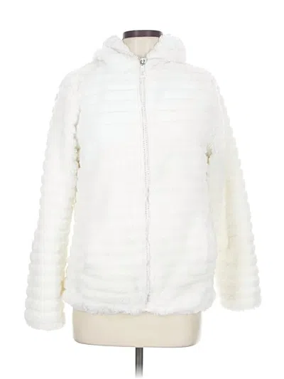 Pre-owned Unbranded Faux Fur Jacket In White
