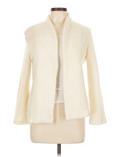 Pre-owned Unbranded Faux Fur Jacket In White