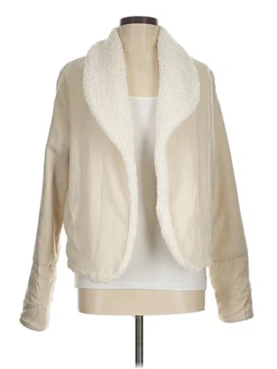 Pre-owned Unbranded Faux Fur Jacket In White