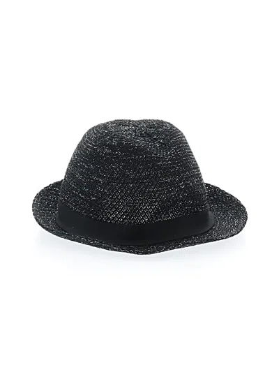 Pre-owned Unbranded Fedora In Black