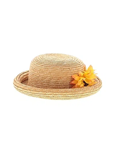 Pre-owned Unbranded Fedora In Brown