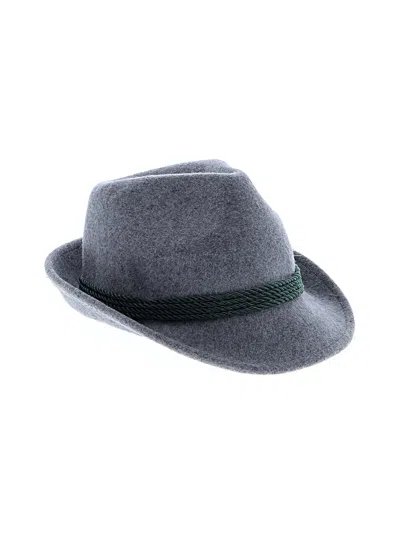 Pre-owned Unbranded Fedora In Gray