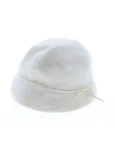 Pre-owned Unbranded Fedora In White