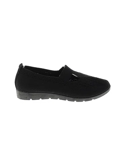 Pre-owned Unbranded Flats In Black