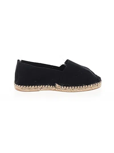 Pre-owned Unbranded Flats In Black