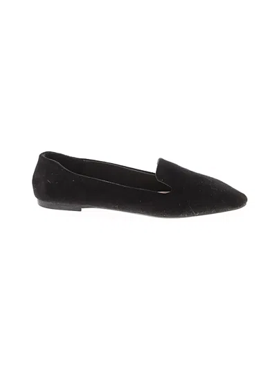 Pre-owned Unbranded Flats In Black