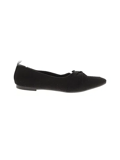 Pre-owned Unbranded Flats In Black