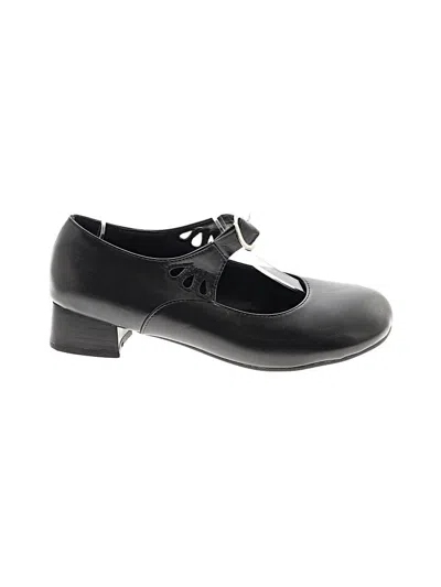 Pre-owned Unbranded Flats In Black