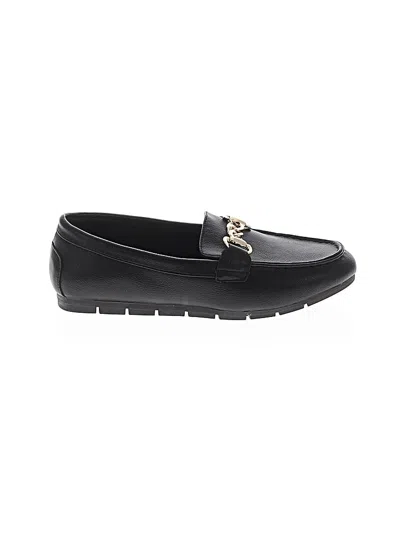 Pre-owned Unbranded Flats In Black