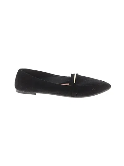 Pre-owned Unbranded Flats In Black
