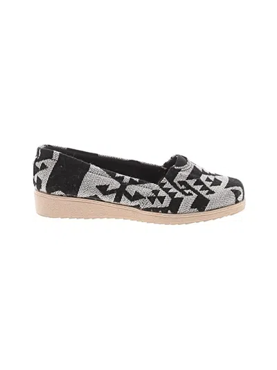 Pre-owned Unbranded Flats In Black