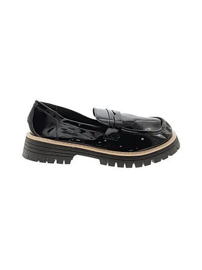 Pre-owned Unbranded Flats In Black