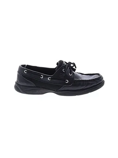 Pre-owned Unbranded Flats In Black