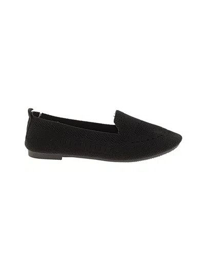 Pre-owned Unbranded Flats In Black