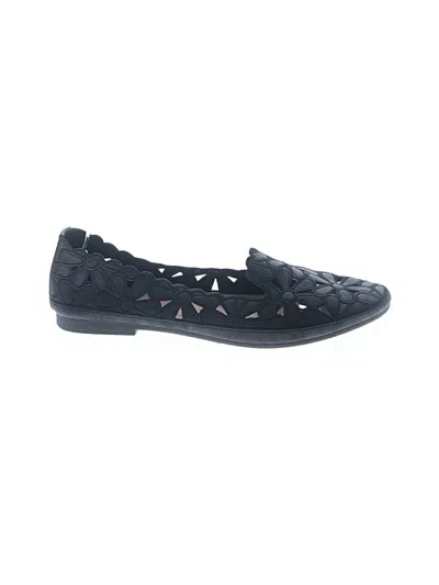Pre-owned Unbranded Flats In Black
