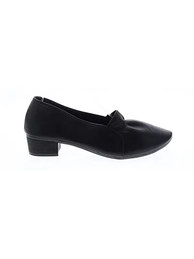 Pre-owned Unbranded Flats In Black