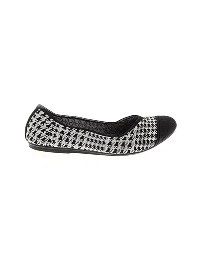Pre-owned Unbranded Flats In Black