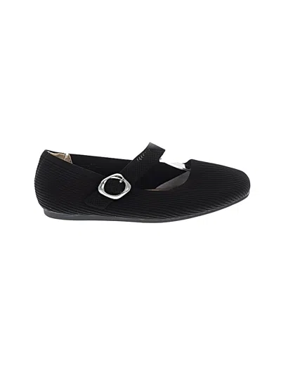 Pre-owned Unbranded Flats In Black