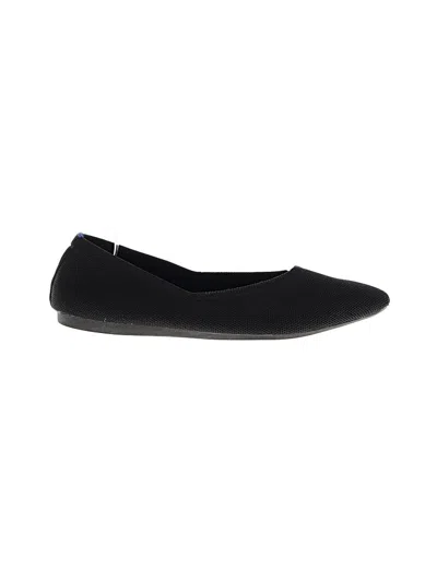 Pre-owned Unbranded Flats In Black