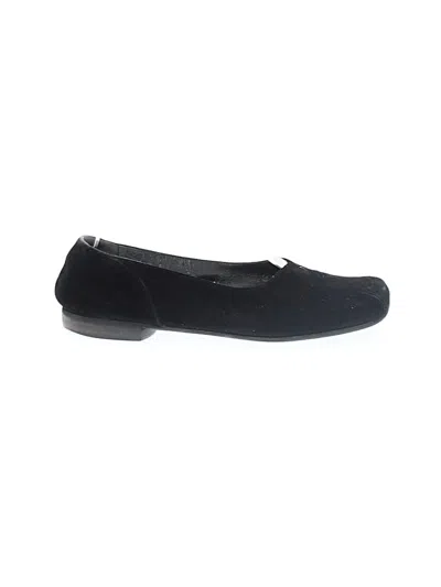 Pre-owned Unbranded Flats In Black