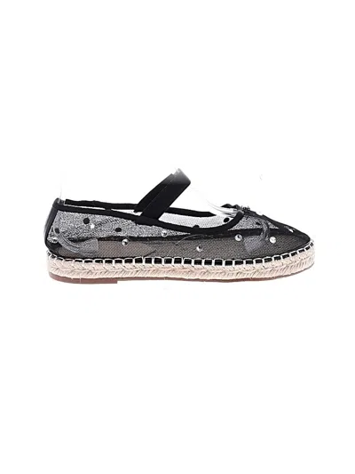 Pre-owned Unbranded Flats In Black