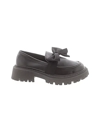 Pre-owned Unbranded Flats In Black
