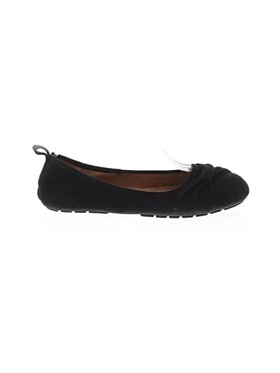 Pre-owned Unbranded Flats In Black