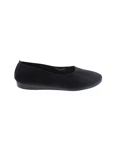 Pre-owned Unbranded Flats In Black