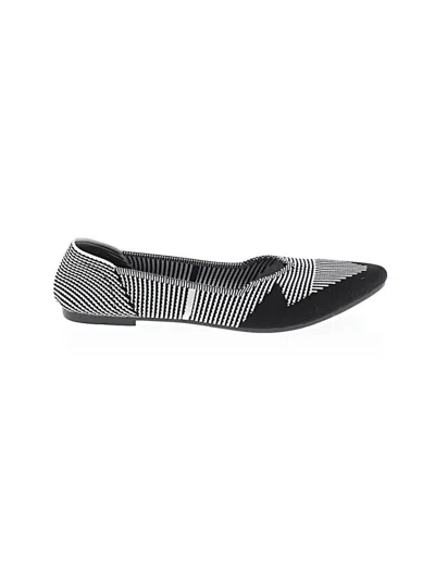 Pre-owned Unbranded Flats In Black