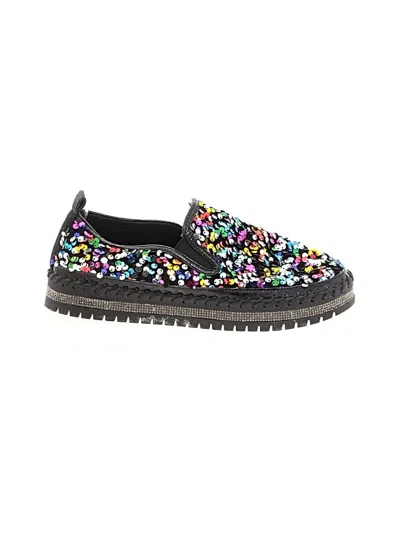 Pre-owned Unbranded Flats In Black