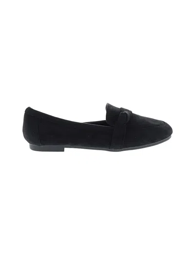 Pre-owned Unbranded Flats In Black